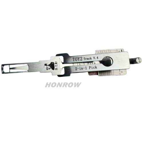 Original Lishi TOY2 Track V.4 2-in-1 pick for toyota 2 in 1 decode and lockpick