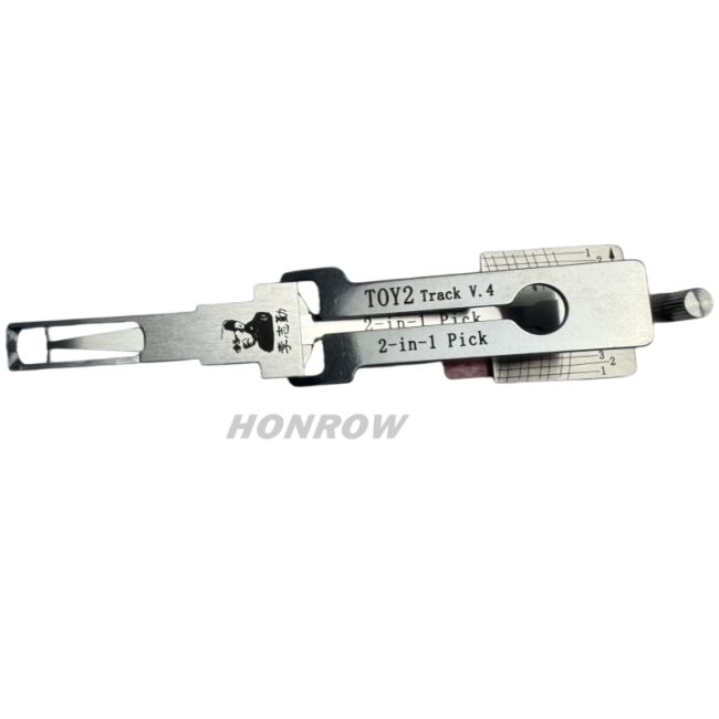 Original Lishi TOY2 Track V.4 2-in-1 pick for toyota 2 in 1 decode and lockpick