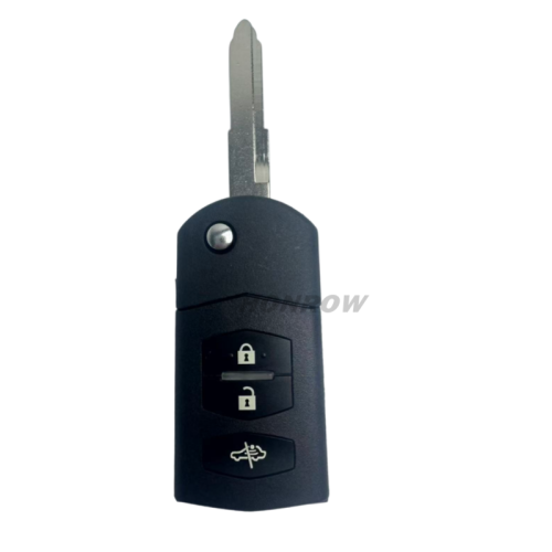 Mazda 3 button remote key shell