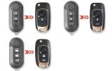 For Fiat 2/3/4 button modified remote key blank