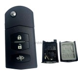 Mazda 3 button remote key shell