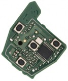 For Nissan Original Pcb 3+1 button remote key with 433mhz PCF7961A HITAG 2 46 chip FCCID:TWB1G766