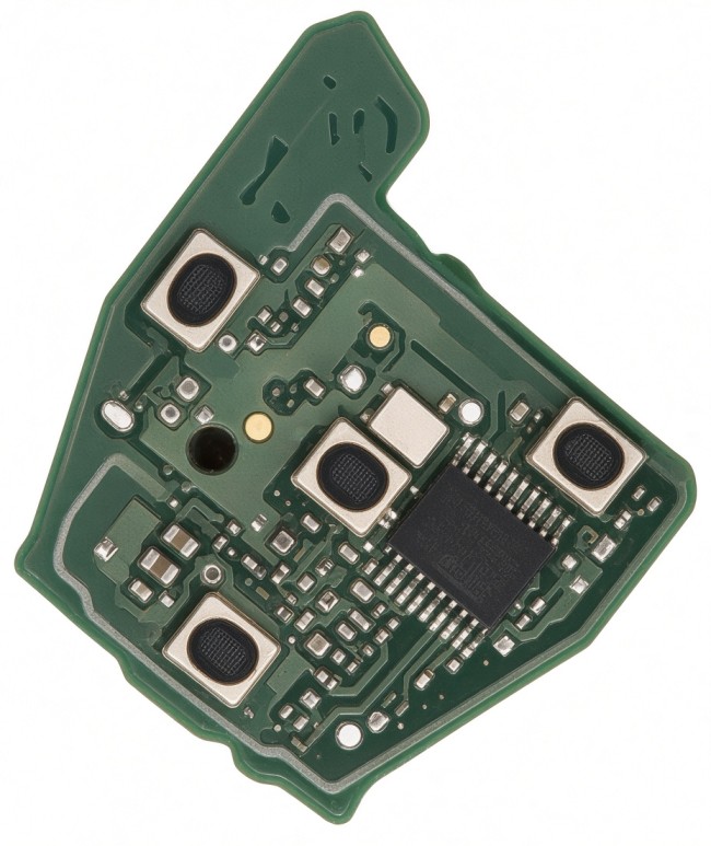 For Nissan Original Pcb 3+1 button remote key with 433mhz PCF7961A HITAG 2 46 chip FCCID:TWB1G766