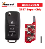XHORSE XEB520EN for VW B5 Type Super Remote with XT57 Super Chip Second Generation Universal Remote Key