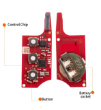 XHORSE XEB520EN for VW B5 Type Super Remote with XT57 Super Chip Second Generation Universal Remote Key