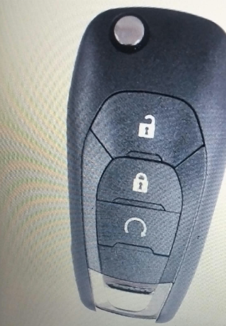 For Chevrolet Blazer /Colorado 3 button remote key with 433.92MHz  ID46 Chip