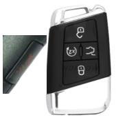 For VW atlas 2020y 4+1 button smart remote key with 5C 315Mhz  3G0.959.754.T OEM Key board+AF key shell