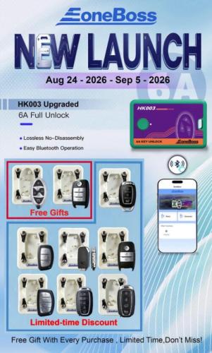 EoneBoss HK003 Specially Designed for the Hyundai/Kia 6A Smart Key System--6A Full Unlock Powerful Feature