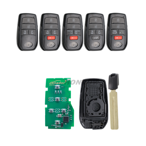 Lonsdor smart key LT32-03 Type: 4A-B6, 4A-AA、 4A-BA 433.58/434.42 312.09/314.35 support 2000 2561 1320 2550 0110 0040 uesd for K518/K518PR0/KW100