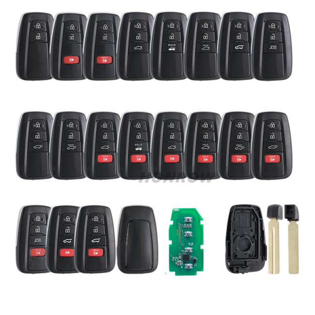 Lonsdor smart key LT32-01 Type: 4A-B6, 4A-AA、 4A-BA 433.58/434.42 312.09/314.35 support 2000 2561 1320 2550 0110 0040 uesd for K518/K518PR0/KW100