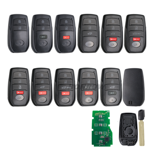 Lonsdor smart key LT32-02 Type: 4A-B6, 4A-AA、 4A-BA 433.58/434.42 312.09/314.35 support 2000 2561 1320 2550 0110 0040 uesd for K518/K518PR0/KW100