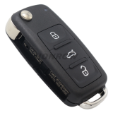 For Original VW 202AD 5K0959723AB 3 button remote key  blank