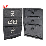 GTL High quality For VW Golf 7 MQB 3/4 button key pad