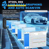 XTOOL D6S with  Free RenewalUpdate Lifetime