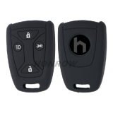 For Scania 4 button silicon case black color