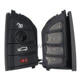 For AfterMarket BMW smart card 4 button remote key With 433MHZ ID49 PCF7945P chip FCCID:NBG1DGNG1 IC:2694A-IDGNG1