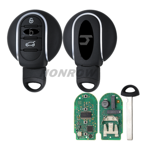 For BMW Mini Cooper 3 button Mini keyless remote key with 434mhz with PCF7953P chip