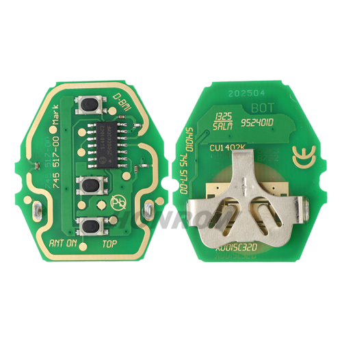For BM EWS Systerm 3 button remote control with 315mhz