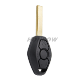 For BMW 5 Series CAS2 systerm 3 button remote key with 433mhz 46 7945A/7953A HITAG2+ EE chip
