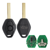 For BMW 5 Series CAS2 systerm 3 button remote key with 433mhz 46 7945A/7953A HITAG2+ EE chip
