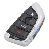 For AfterMarket BMW smart card 4 button remote key With 433MHZ ID49 PCF7945P chip FCCID:NBG1DGNG1 IC:2694A-IDGNG1