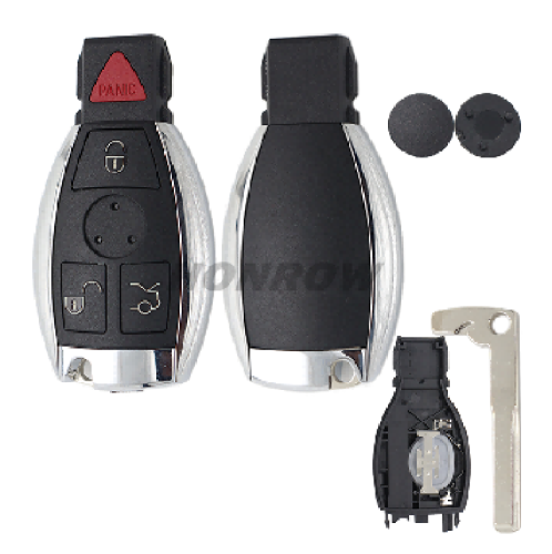 For Benz BGA 3+1 button remote  key blank