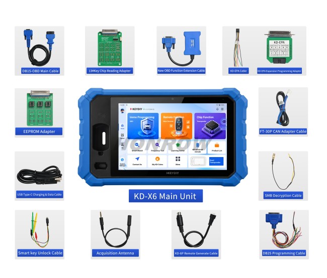 Pre-Order KEYDIY KD-X6 KDX6 Basic Standard Version Key Programmer