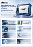 Pre-Order KEYDIY KD-X6 KDX6 All in one FULL Professional Version Key Programmer,With built-in support for Mercedes-Benz FBS3/all keys lost procedures, BMW CAS/FEM/BDC key reading, and compatibility with DOIP-enabled vehicles, the KD-X6 operates completely standalone without the need for a computer or smartphone.