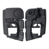 For VW Non-keyless MQB platform  3 button flip remote key  with ID48 chip-434mhz HU66 /HU162T Blade