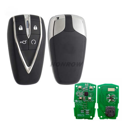 For Changan CS75 3 button remote key with 4A chip  FSK 433Mhz NCF29A1M 3608030-MK02-AA