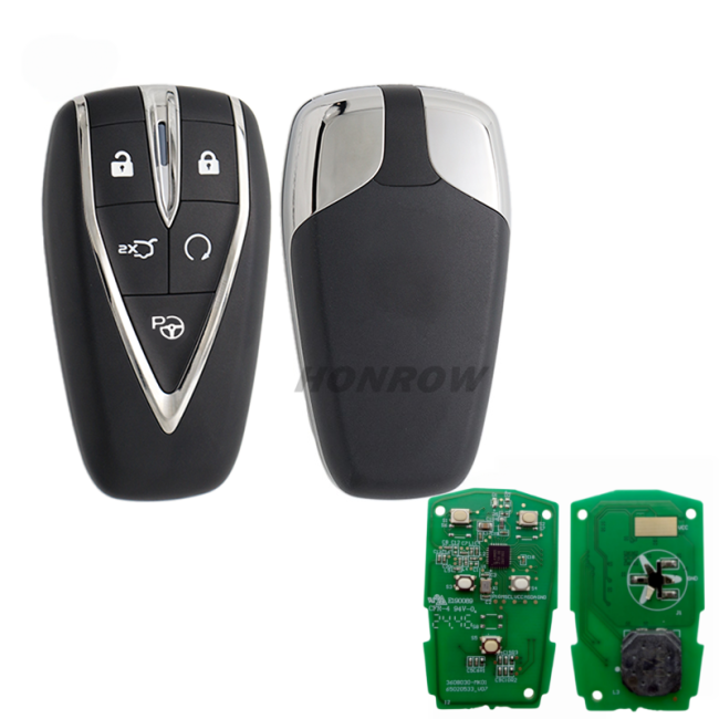 For Changan CS75 3 button remote key with 4A chip  FSK 433Mhz NCF29A1M 3608030-MK02-AA