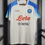 2022/23 Napoli Away White Fans Soccer Jersey