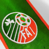 1994 Ireland Away White Retro Soccer Jersey