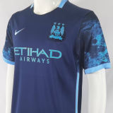2015/16 Man City Away Retro Soccer Jersey