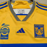 2023/24 U.A.N.L Tiger Home Yellow Fans Soccer Jersey