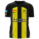 2023/24 Al Ittihad Home Yellow Black Fans Jersey 吉达联