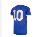 1986 Argentina Away Blue Retro Soccer Jersey