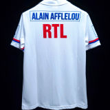 1990-1991 PSG Home Retro Soccer Jersey
