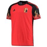 DE BRUYNE #7 Belgium 1:1 Home Red Fans Jersey 2022/23