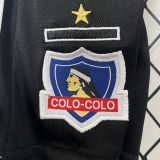 2024/25 Colo-Colo Away Black Kids Soccer Jersey
