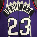 Toronto Raptors VANVLEET #23 Retro Purple NBA Jerseys