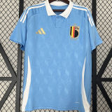 TROSSARD #9 Belgium Away Fans Soccer Jersey 2024/25