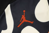 2024 PSG Black Yellow Kids Sweater Tracksuit