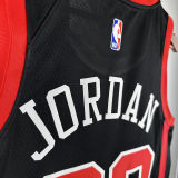 2023/24 Bulls JORDAN #23 Black City Edition NBA Jerseys 热压