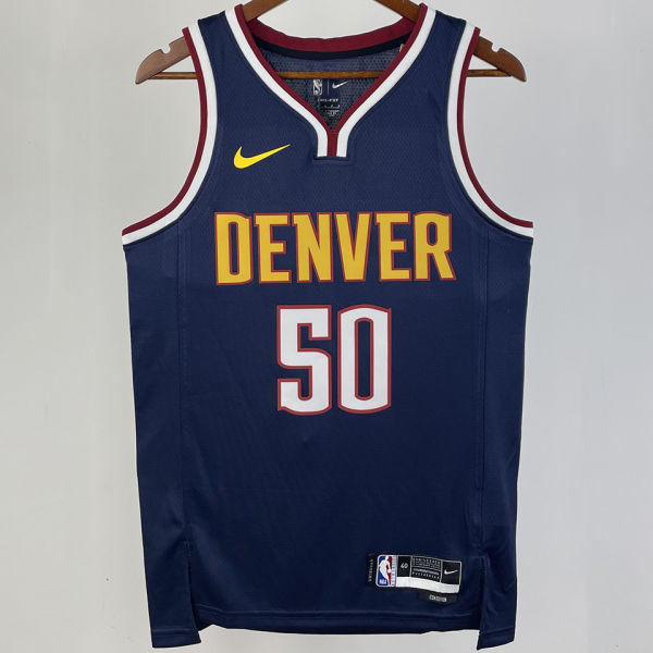 2023/24 Nuggets GOROON #50 Purplish Blue NBA Jerseys