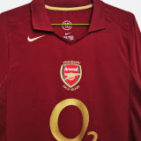 2005/06 ARS Home Retro Long Sleeve Soccer Jersey