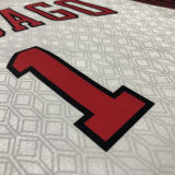 Bulls ROSE #1 White City Edition NBA Jerseys