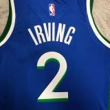 2023 Mavericks IRVING #2 Blue City Edition NBA Jerseys