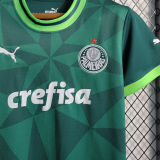 2023/24 Palmeiras Home Green Kids Soccer Jersey