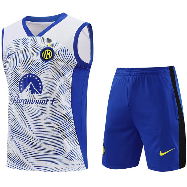 2024 In Milan White Vest Training Jersey(A Set)